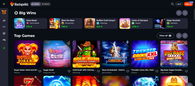 Blazing Wildz casino betrouwbaar